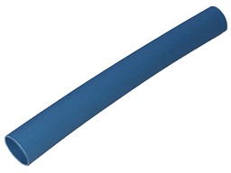 Krimpkous - 12,7mm  - Dunwandig - Krimpratio 2:1 - Blauw - (per strekkende meter)