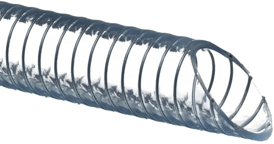 Suction hose - ø38mm - metal (Per meter)