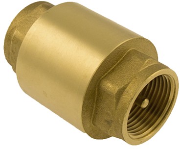 Bonfix Brass Check valve with backflow protection Brass valve - 1" female thread