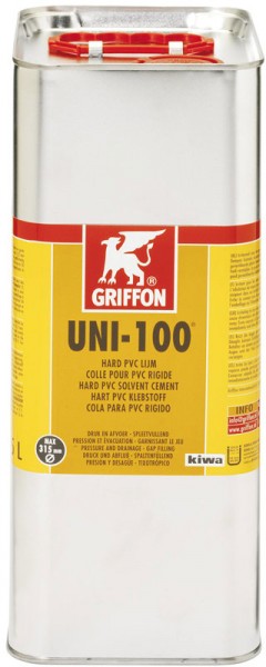 Griffon PVC Glue Uni -100 - Blik of 5000ml