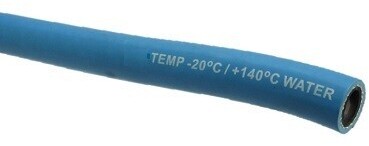 Cooling hose EPDM Ø9,5mm/Ø18mm - Blue - (roll 40m)