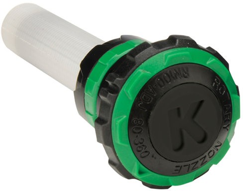 K-Rain Rotating Nozzle for Pro-S Pop-Up-80 ° -360 °-Green
