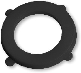 Vlakke ring 1 - voor kraanstuk of rvs slang met 1 binnendraad
