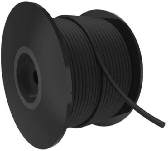 EPDM Rondsnoer - 2mm  - mos rubber - zwart (per meter)