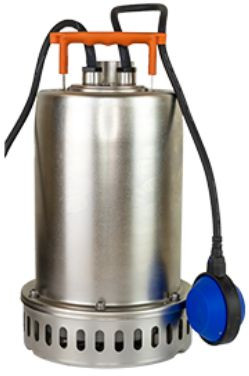 Dompelpomp - KIN pumps HKH 2A - Met drijvende vlotter - RVS - 230 volt (Max. capaciteit 15m³/h)
