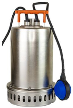 Dompelpomp - KIN pumps HKH 4A - Met drijvende vlotter - RVS - 230 volt (Max. capaciteit 19m³/h)