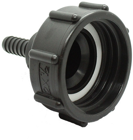 IBC adapter S60x6 - Reducing to Hose tail 13mm