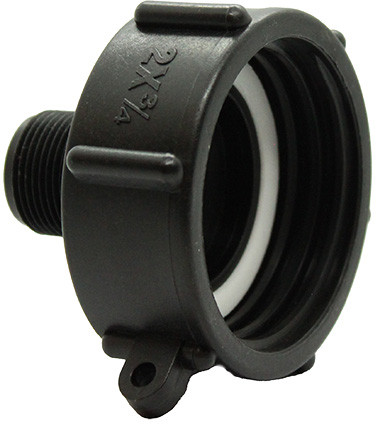 IBC adapter S60x6 - Reducing to male thread 3/4''