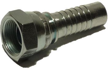 Hydraulic coupling - DKR - Galvanized steel - conical BSP female thread 60° 3/8" x pilar NW 10mm