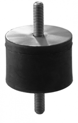 10x Schwingungs-Lager Rohr im Rohr Schwingmetall 16/30 mm Schwingungslager 