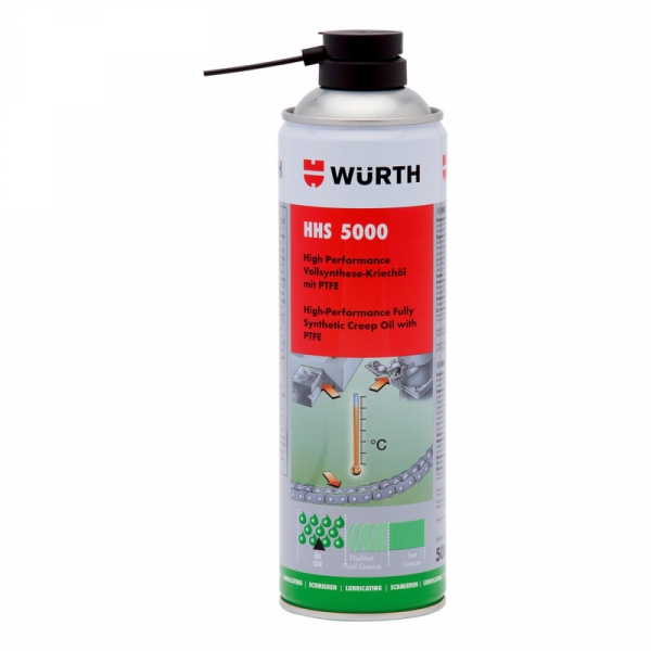Wurth HHS5000 Lubricant oil PTFE 500ml