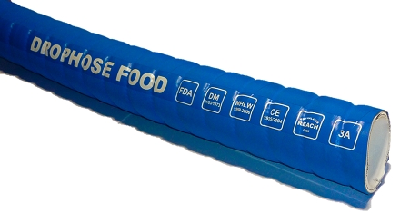 Food Suction hose / Press hose Flexible Food 100 x 115mm (cutting length per meter)