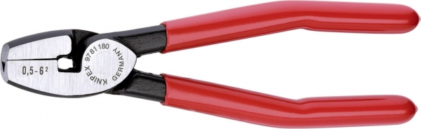 Knipex Adereindhulstang 0,5-6,0 mm voorinvoer